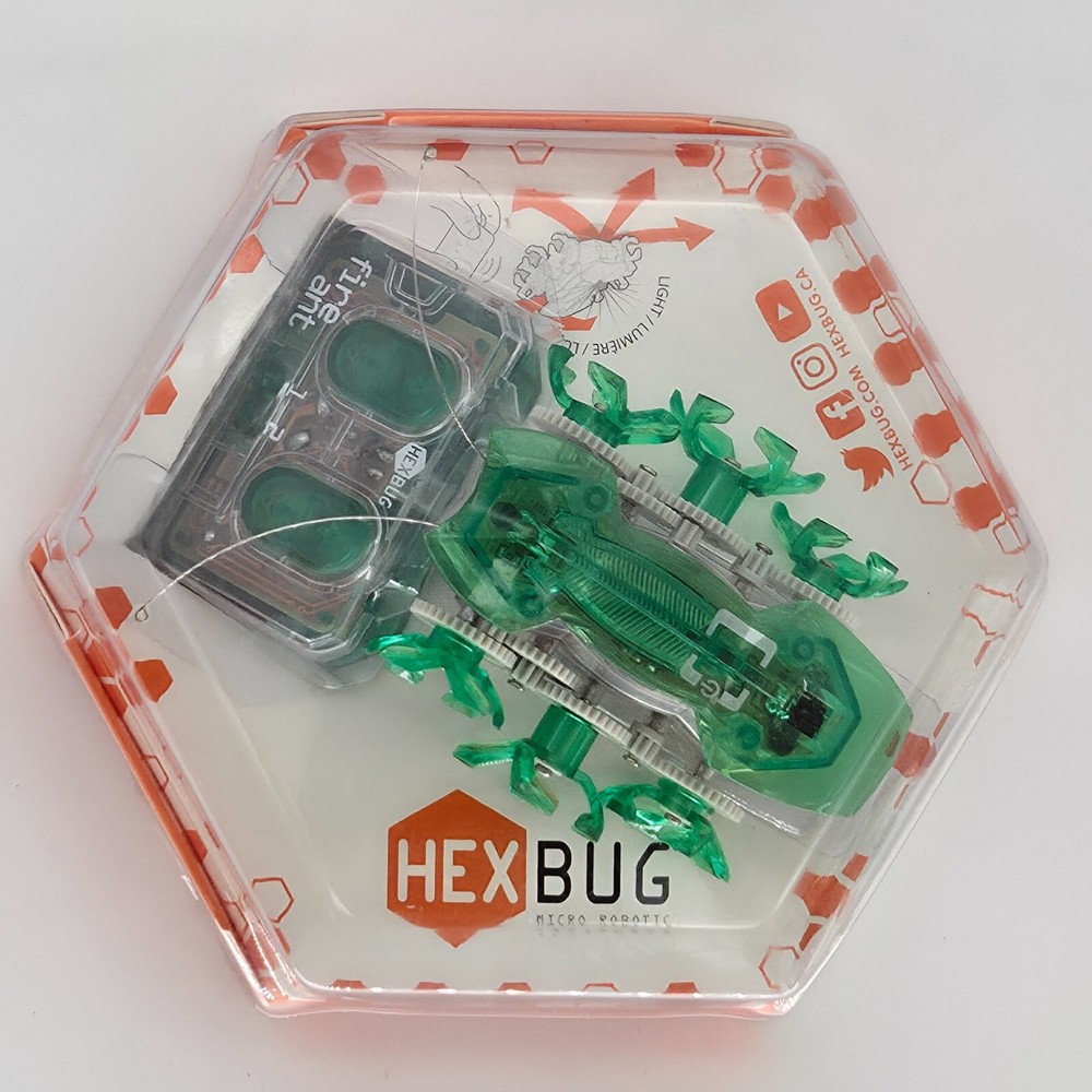 HEXBUG FIRE ANT - GREEN HEX BUG MICRO ROBOTIC CREATURES Brand New