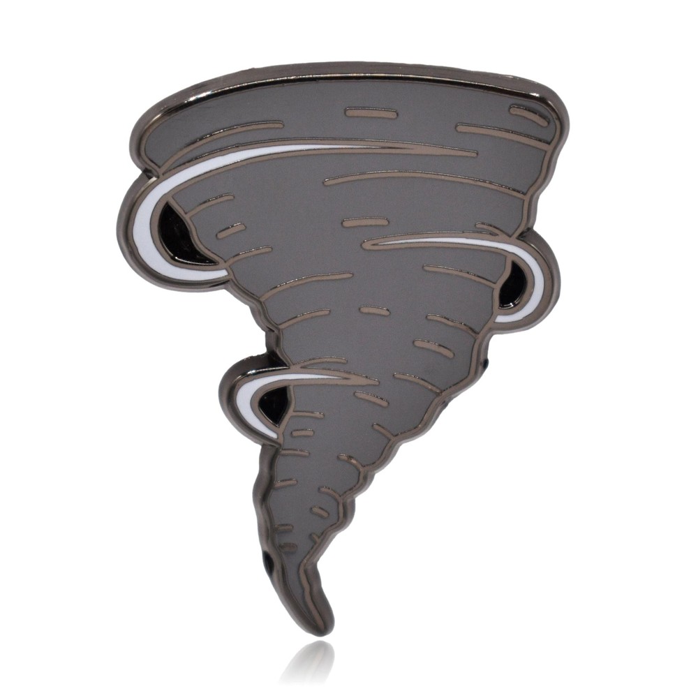 Tornado Hard Enamel Pin