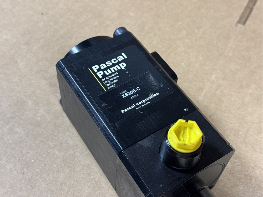 PASCAL PUMP X6306-C AIR DRIVEN COMPACT HYDRAULIC PUMP FAST SHIPPING