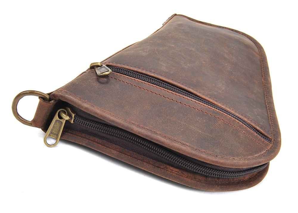 US WW2 Premium Leather Large Pistol Case