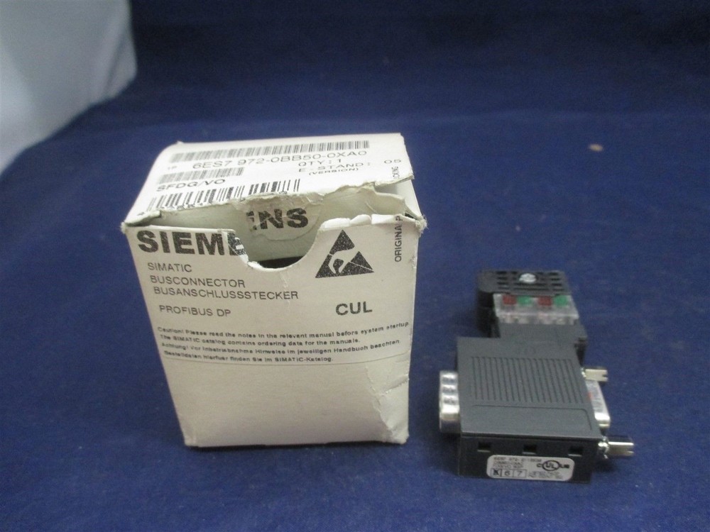 Siemens 6ES7972-E116536 Simatic Busconnector new