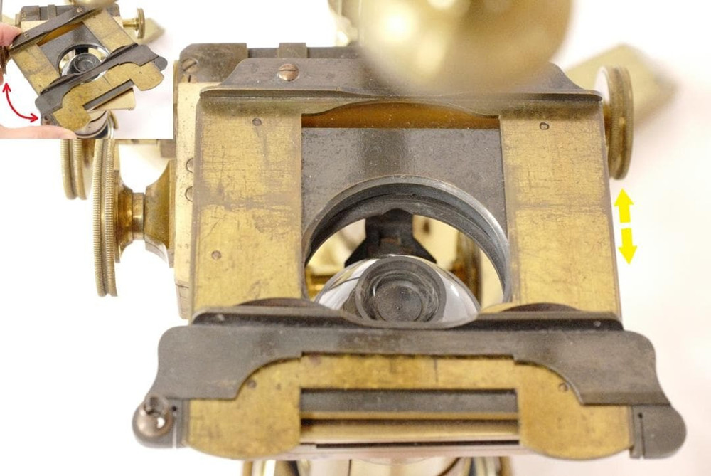 Antique Microscope Smith & Beck First Class Microscope