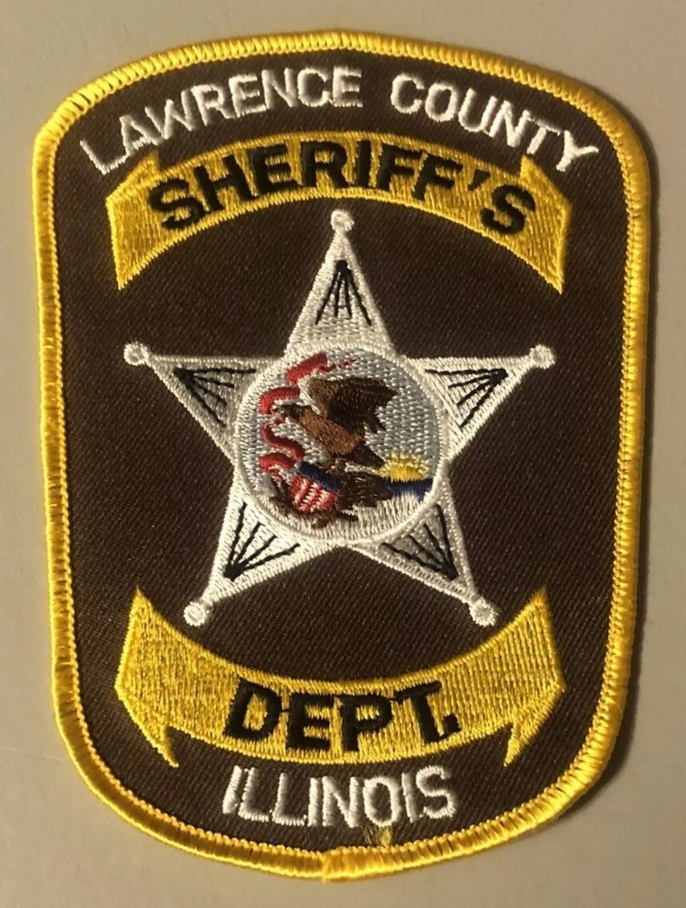 LAWRENCE COUNTY IL ILLINOIS SHERIFF'S PATCH
