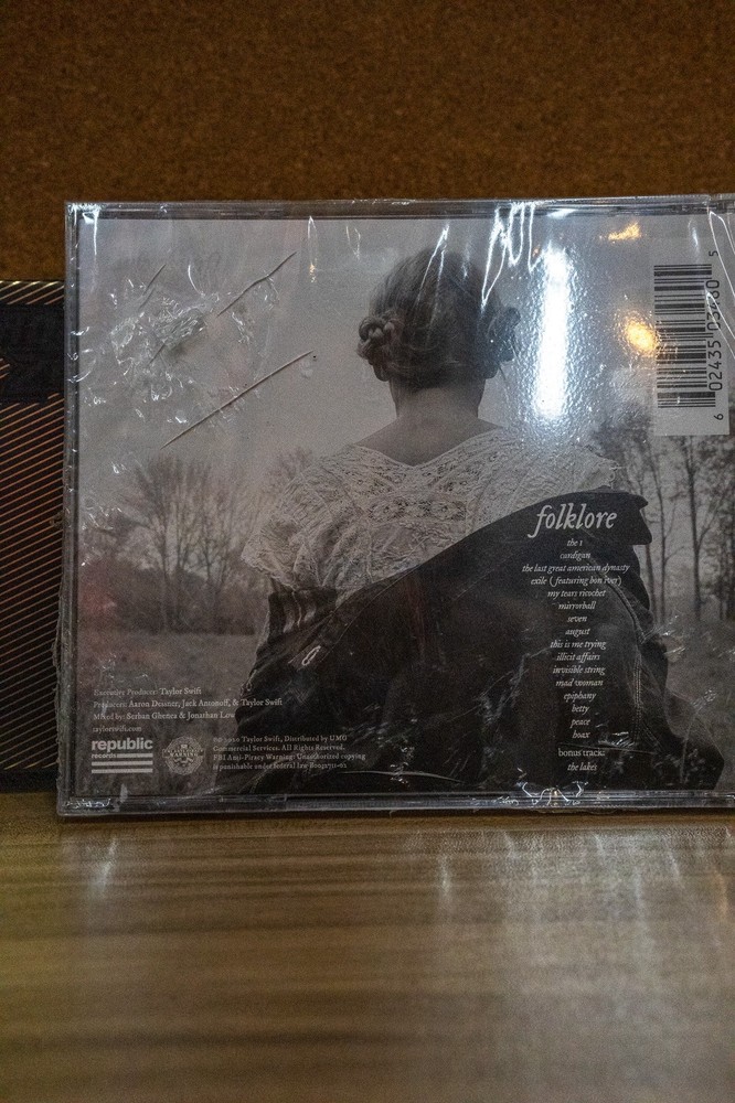 Taylor Swift Autographed Folklore CD Signed Sealed x2