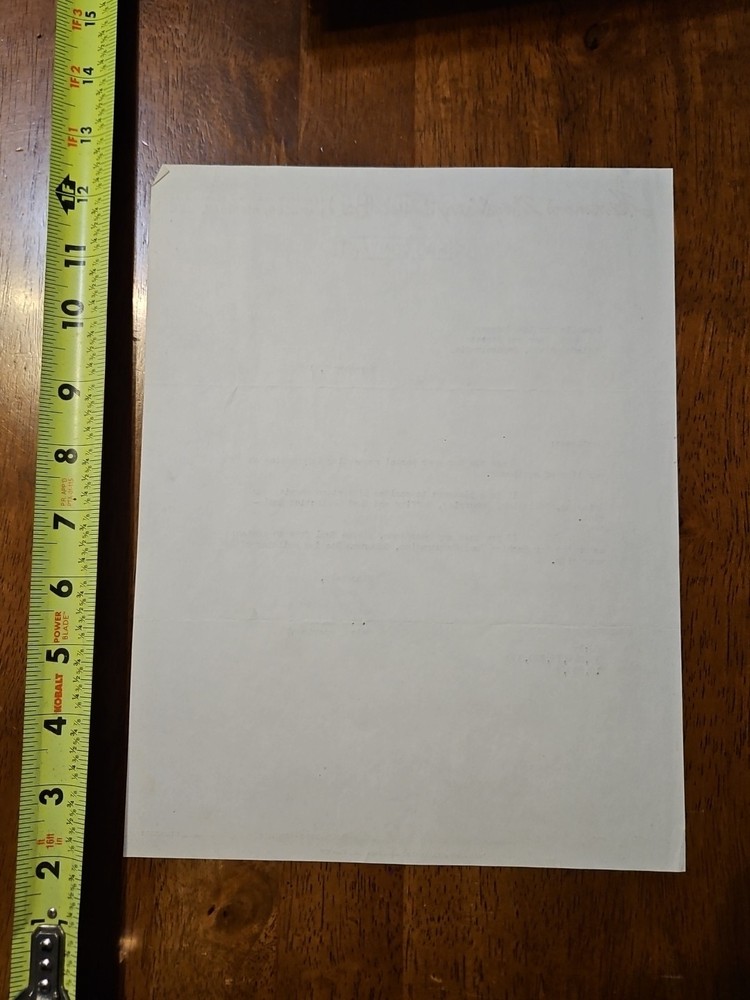 HAMMOND MACHINERY BUILDER LETTERHEAD 1954 MACHINE
