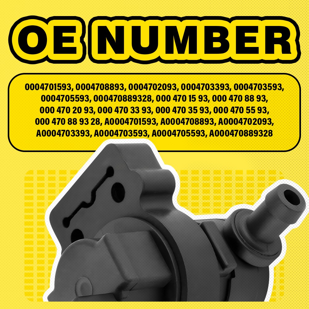 EGR Purge Control Valve Regenerator 0004708893 For Mercedes Benz S430 S500 S600