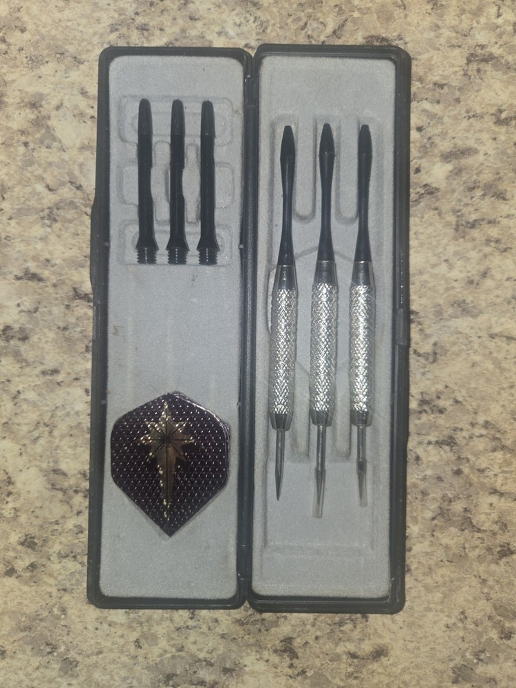 4 Sets - "SOFT TIP DARTS" - PLUS Many Accessories / Case, Shafts, Tips & Flights
