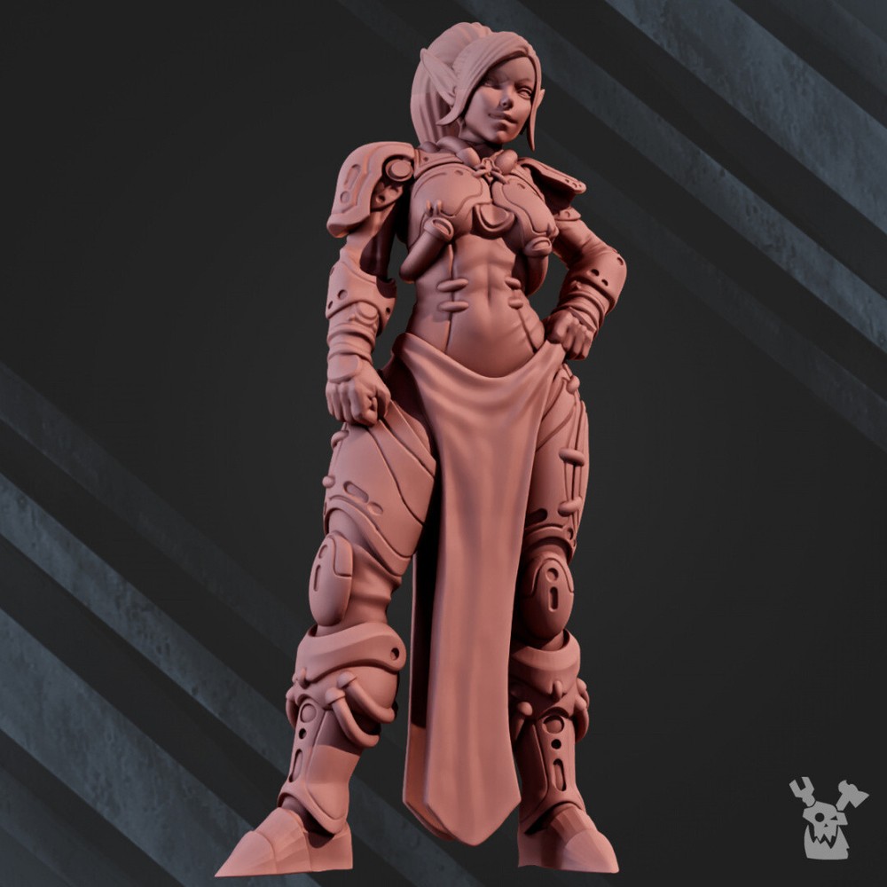 Cyber Alve Eldar Female DakkaDakka