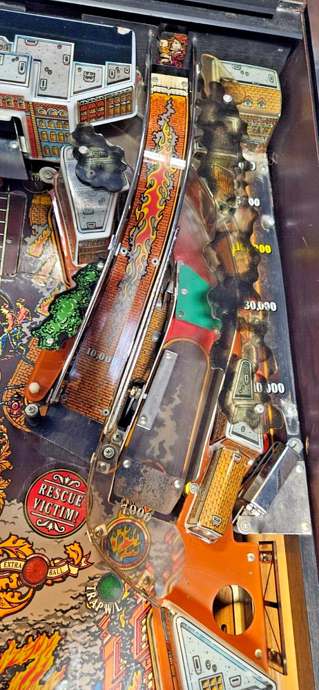 Fire! Pinball Machine Williams (1987) - 3527