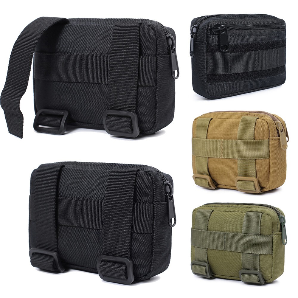 Tactical Molle Pouch Small EDC Utility Pouch Tool Bag Multi-Purpose Waist Pack