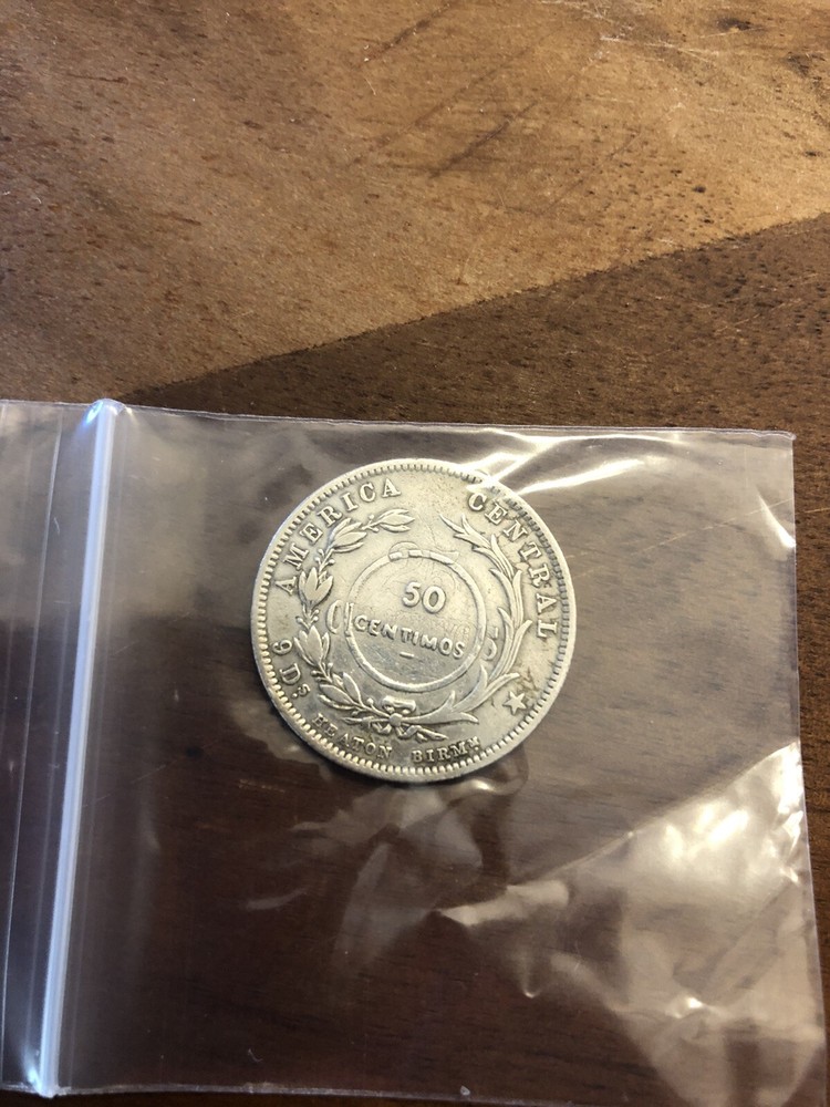 1923 Costa Rican 50 Centimos