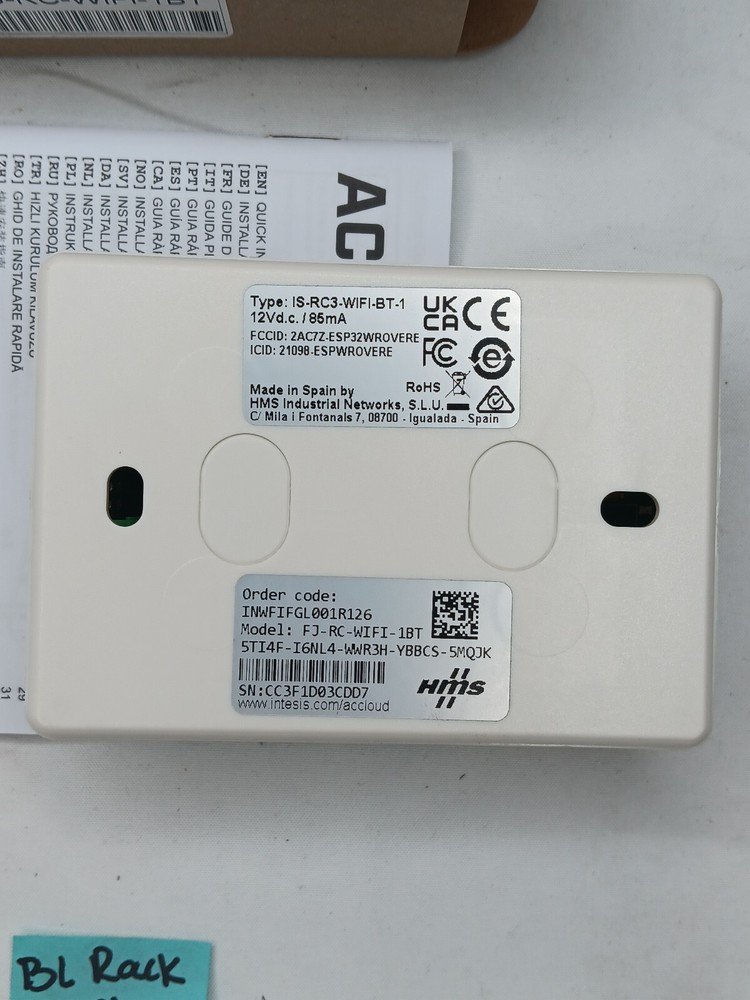 FUJITSU FJ-RC-WIFI-1BT Wired AC Cloud Control Interface