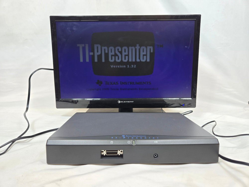 Texas Instruments TI Presenter With Adapter, Bag & Cables
