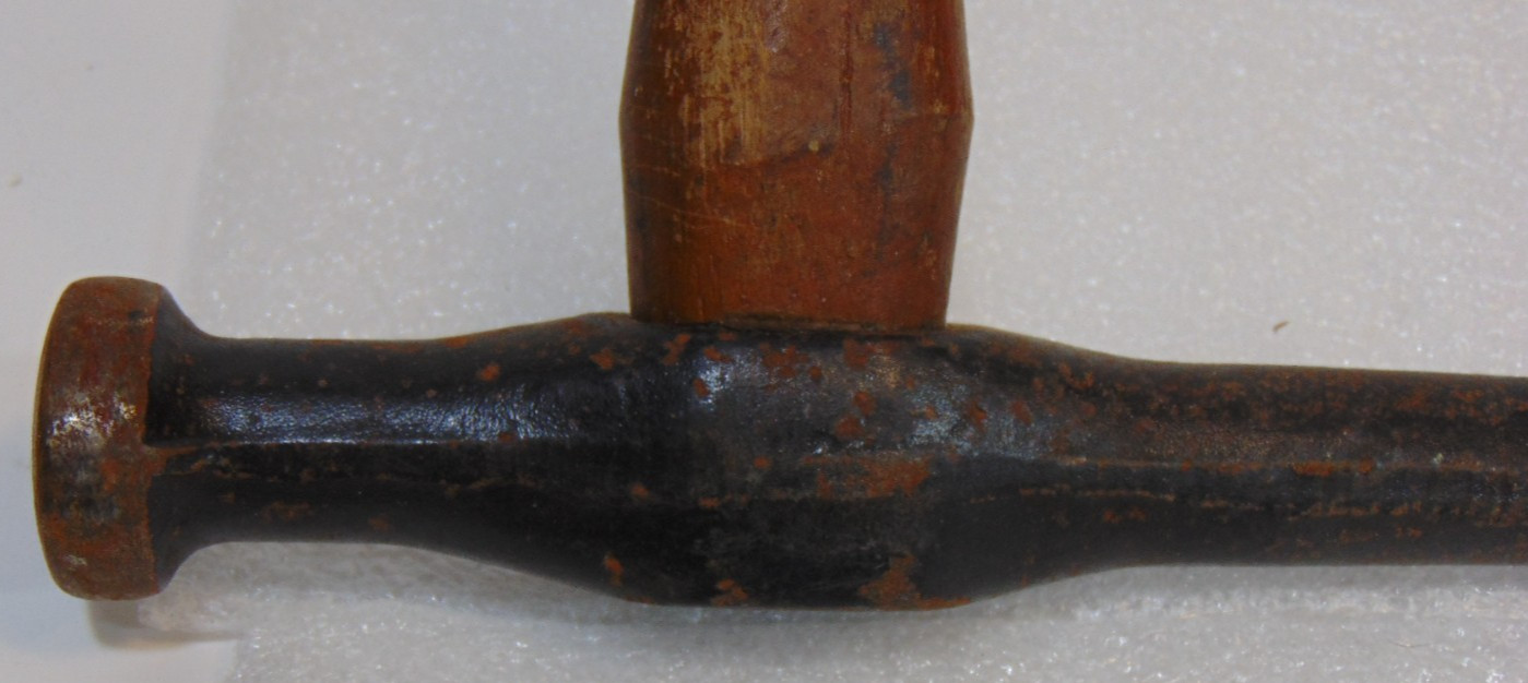 16" Long Picking Hammer Tool Auto Body Pick Wood Handle Vintage Cobblestone VTG