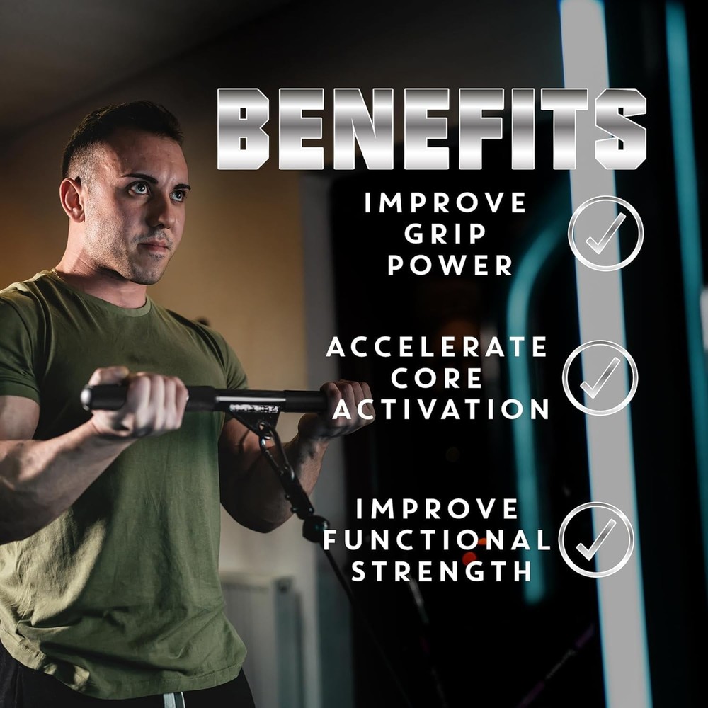 EVMT 15-Inch LAT Pulldown Attachments for Home Gym – Pull 15 Inch Bar