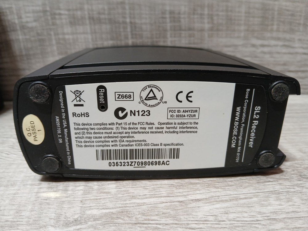 Bose Sl2 Wireless Surround Link Receiver & Transmitter ONLY