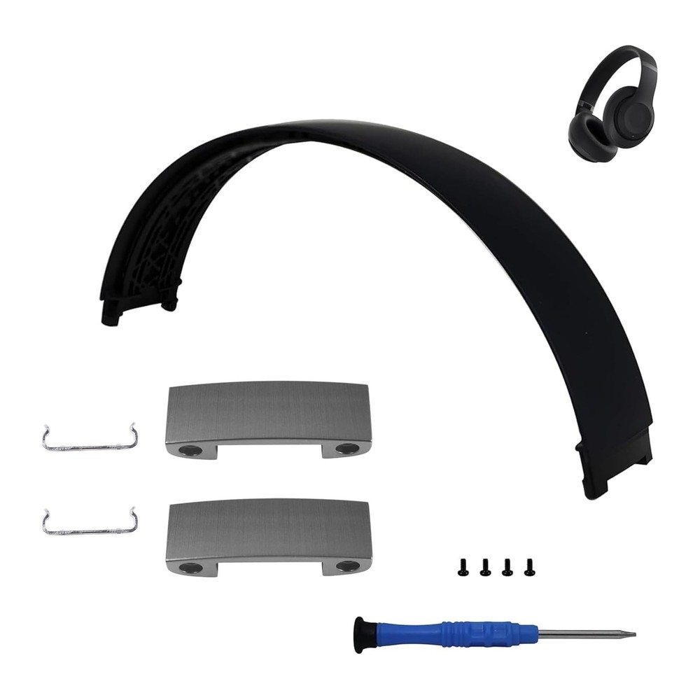 Studio Pro Replacement Headband & Hinge for Beats Black