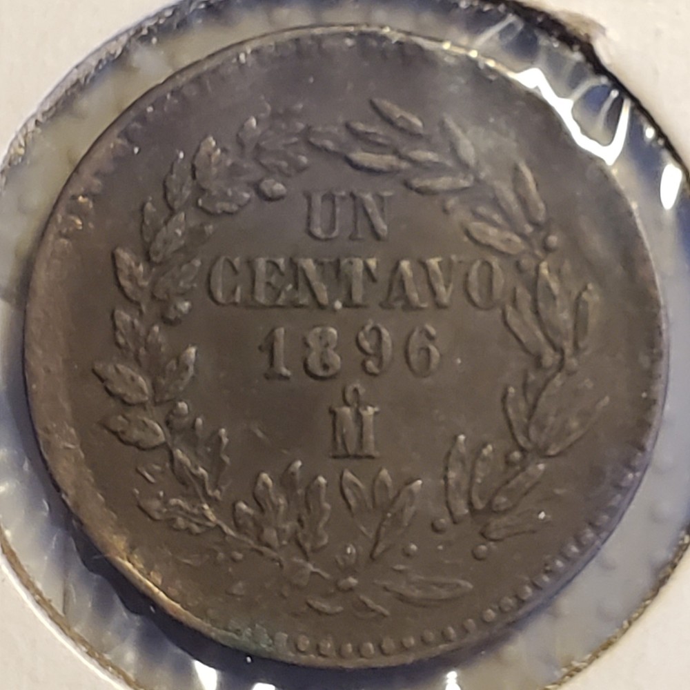 1896 MEXICO 1 CENTAVO