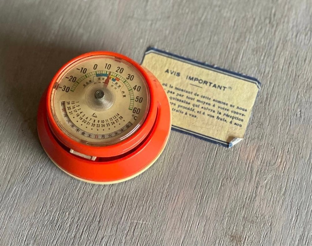 Thermometer, vintage interior decor