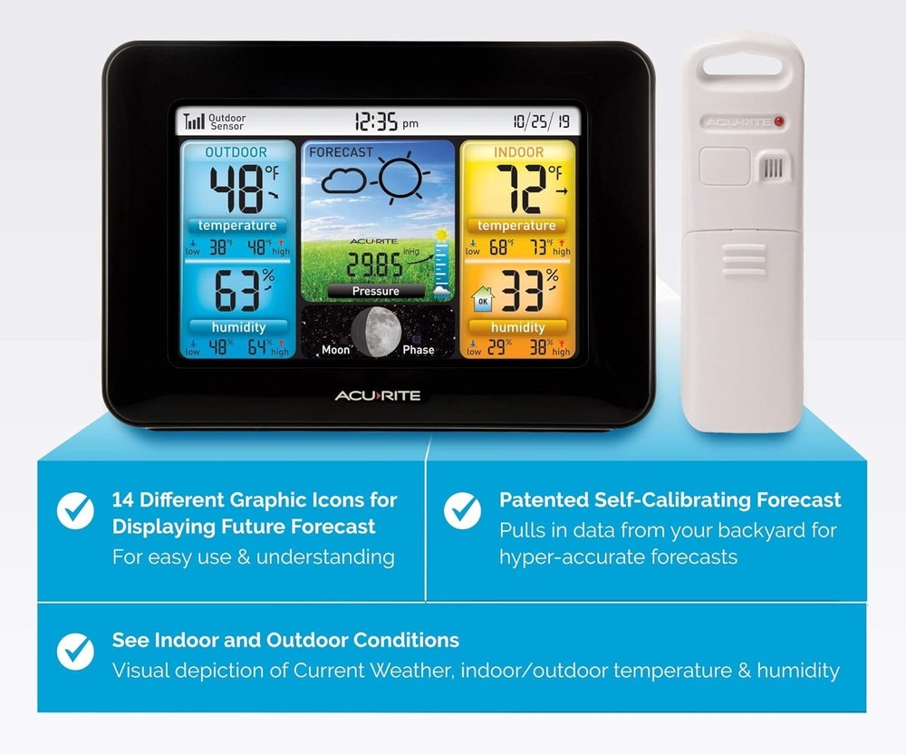 Color Display Wireless Weather Station