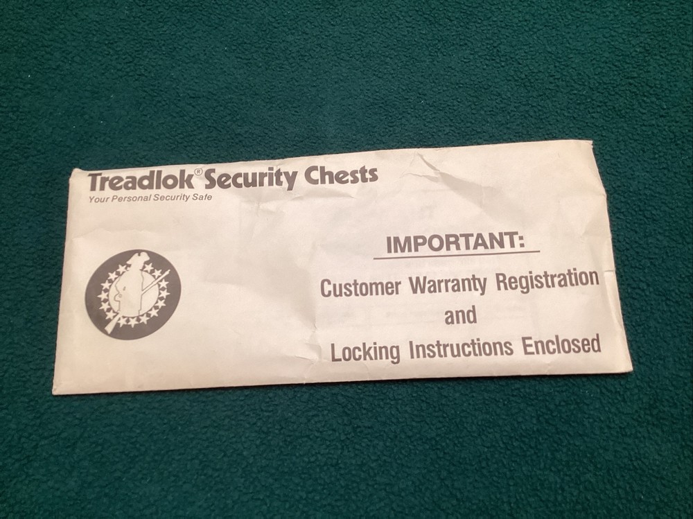 Security Safe Treadlok Tread Corporation