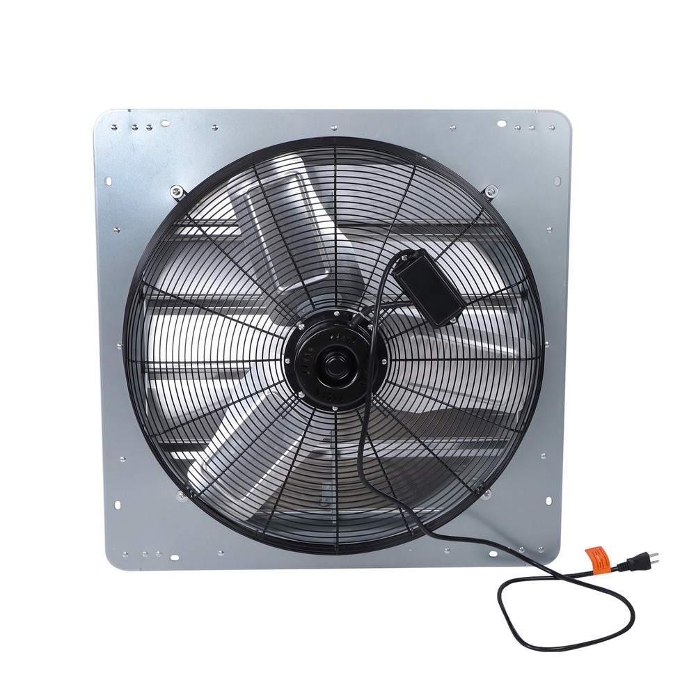 24 Inch Shutter Exhaust Fan, With Speed Controller Wall Mounted, 4120 Cfm
