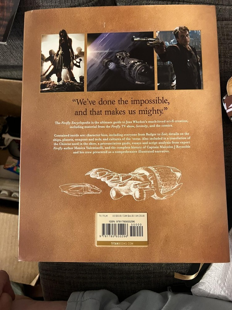 Firefly Encyclopedia by Monica Valentinelli-1st Edition