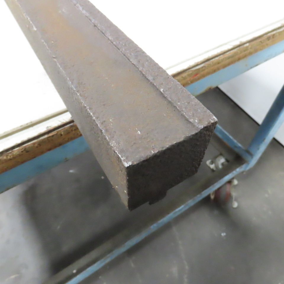 48" L x 0.065" Horizontal Offset Joggle Press Brake Die Block 2" H 2" Thick