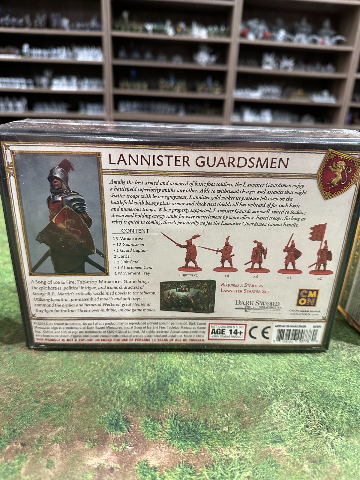 Lannister Guardsmen A Song of Ice & Fire Miniatures ASOIAF CMON