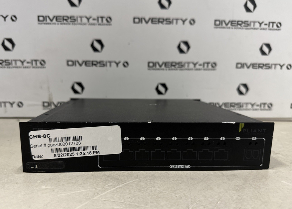 Pliant Technologies CHB-8C CrewCom Copper Hub