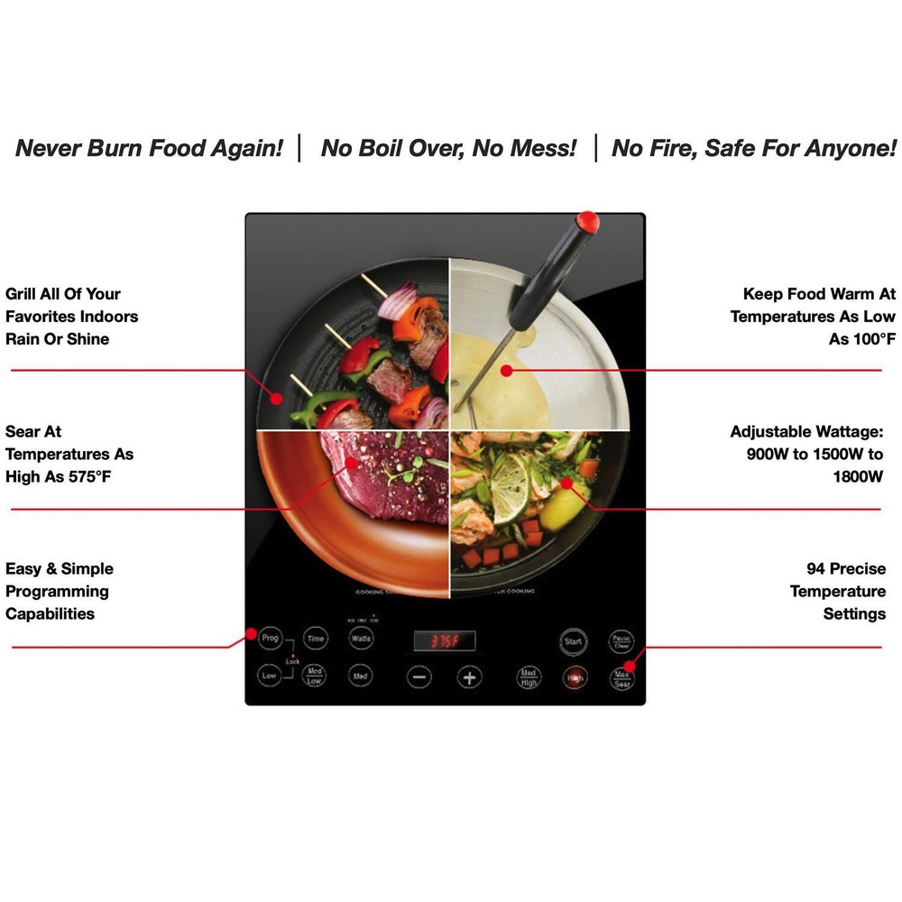 Nuwave Pro Chef Induction Cooktop, NSF-Certified,