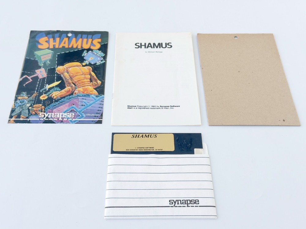 Shamus - Synapse Software - 1982 / Atari 400/800