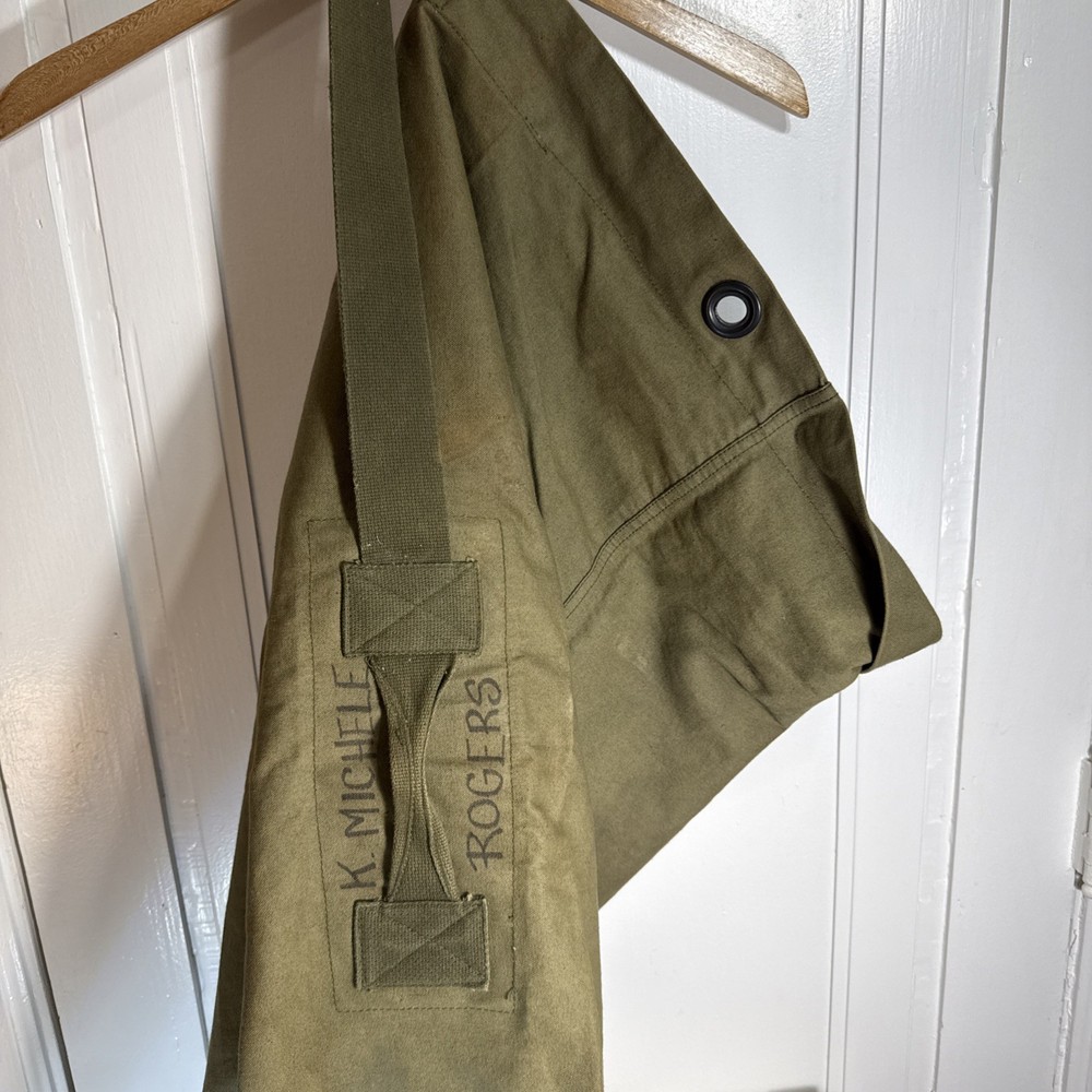 U.S. WWII Era Dufflebag, Top Loading, Clean in good condition