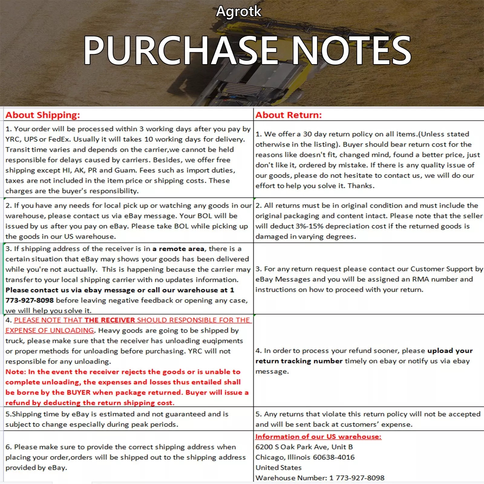 2pcs Agrotk Skid Steer Brush Cutter Cutting Blades, For Use with AGT-RC72/EXRC54