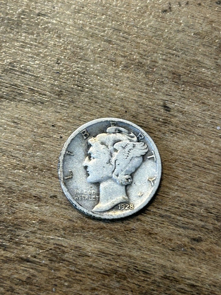 1928 Mercury Dime VG