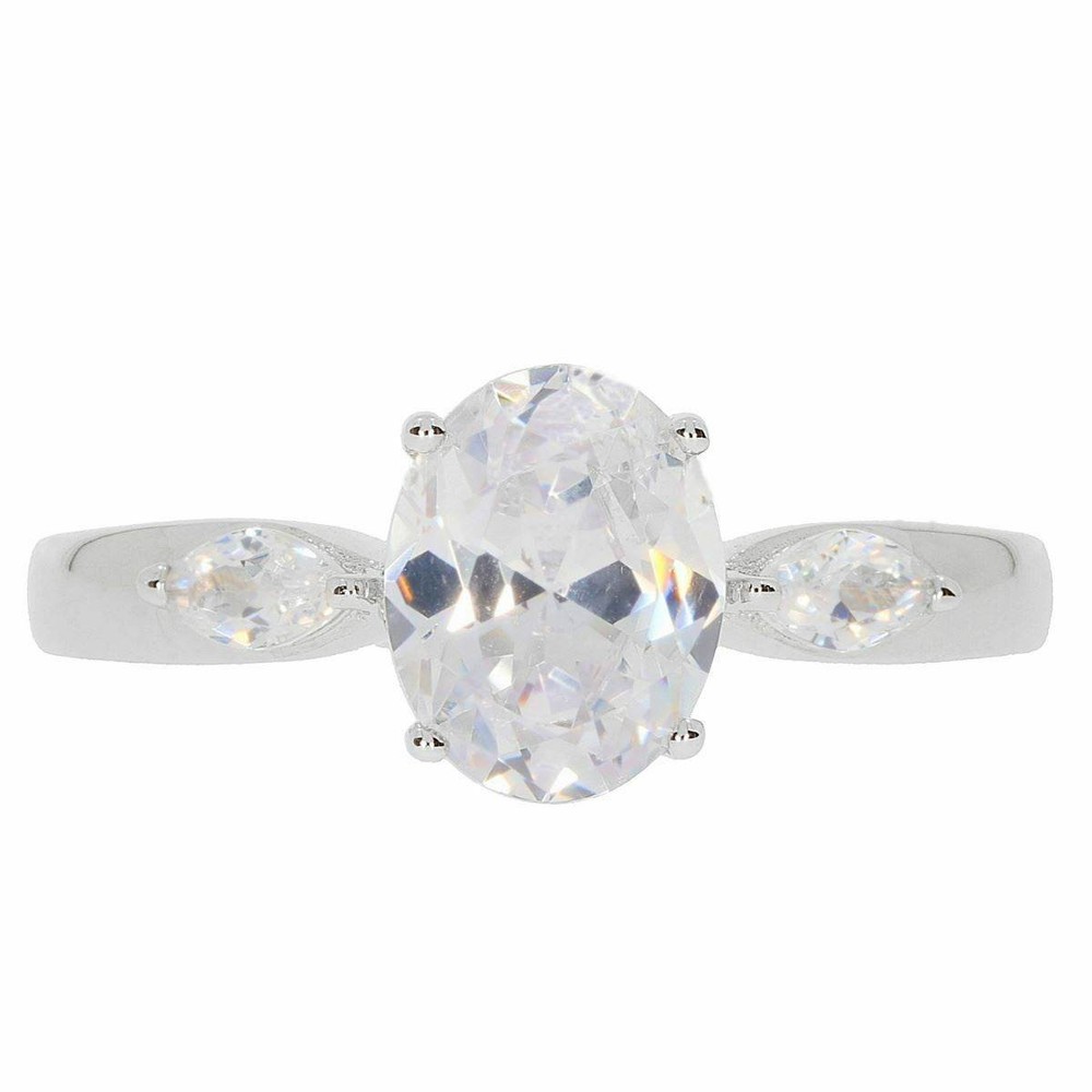 Sterling Silver Semi Mount Ring Setting OV 9X7mm