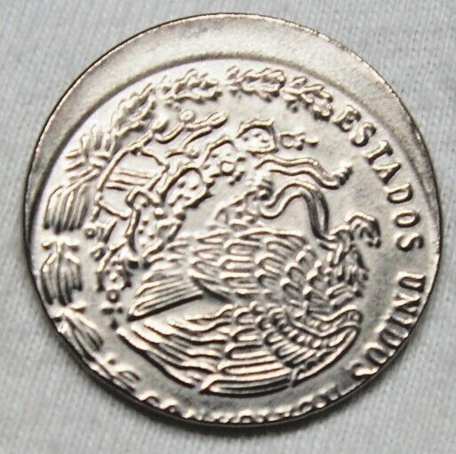 ERROR COIN 20 CENT FRANCISCO MADERO 1976 FROM MEXICO.