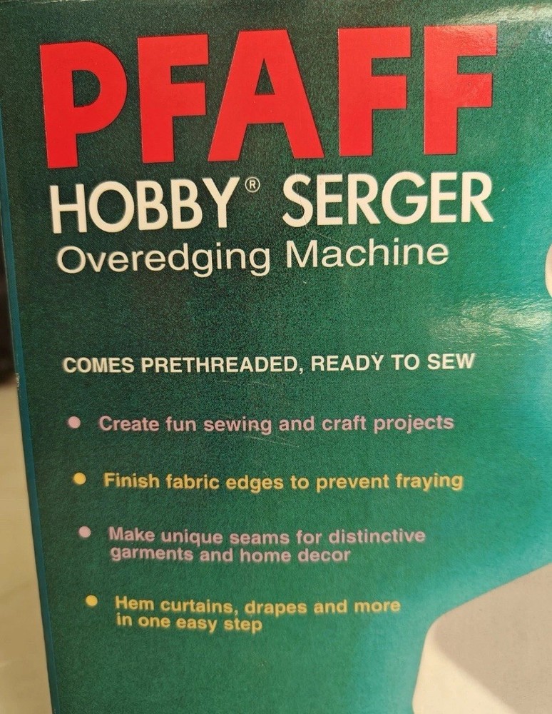 PFAFF Hobby Serger Portable Overedging Machine Overlock Sewing Craft TS381A