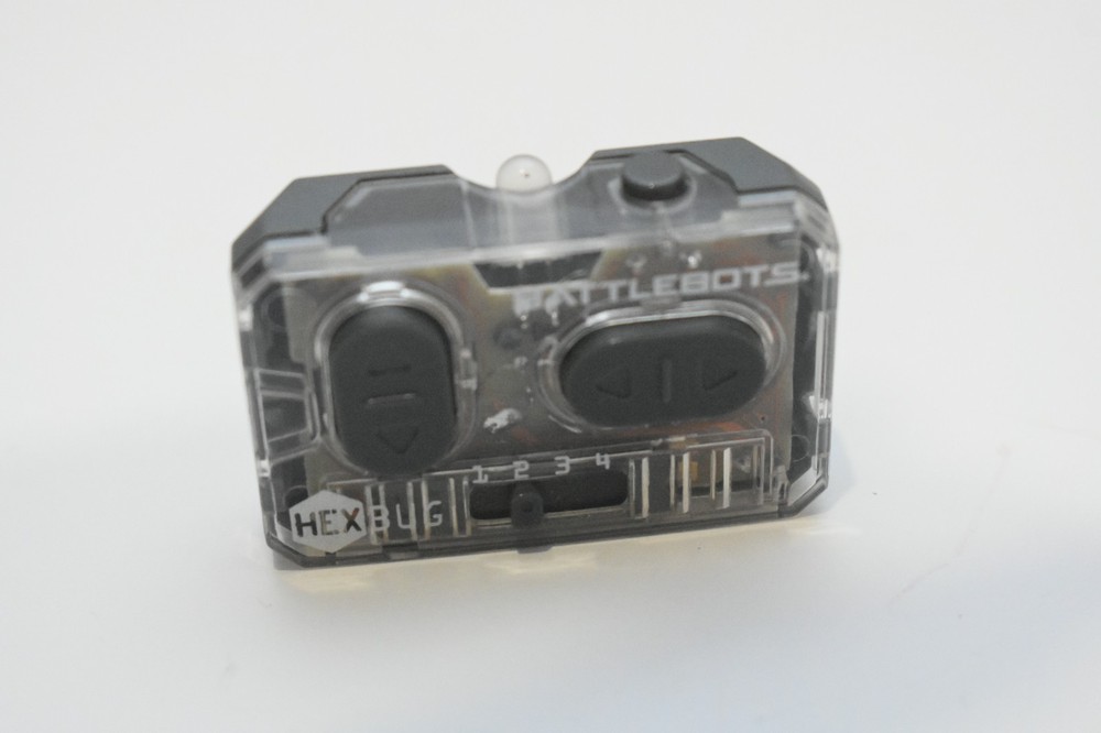 HexBug Battlebots Transparent Gray Handheld Robot Remote Control Only OEM