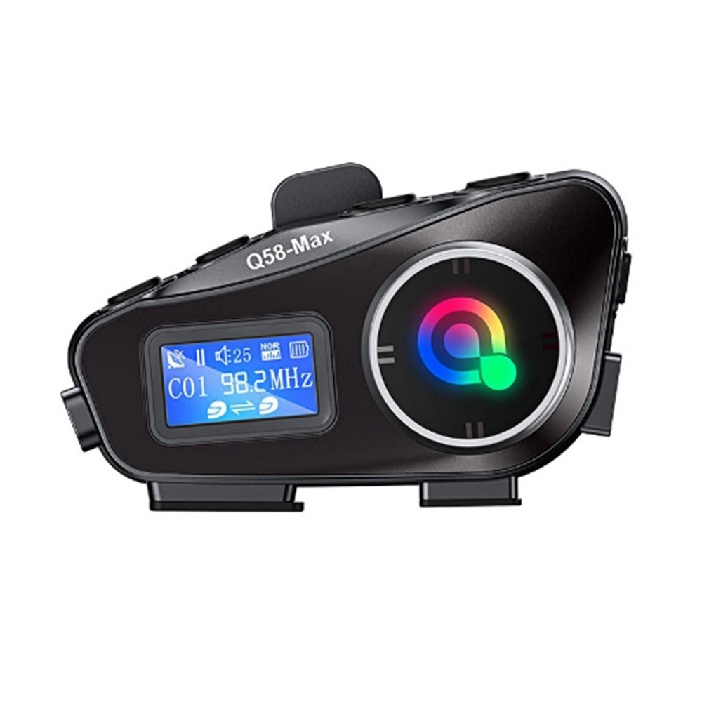 Q58 Max Motorcycle Helmet Bluetooth Intercom IP65  Intercom Distance 500m8871