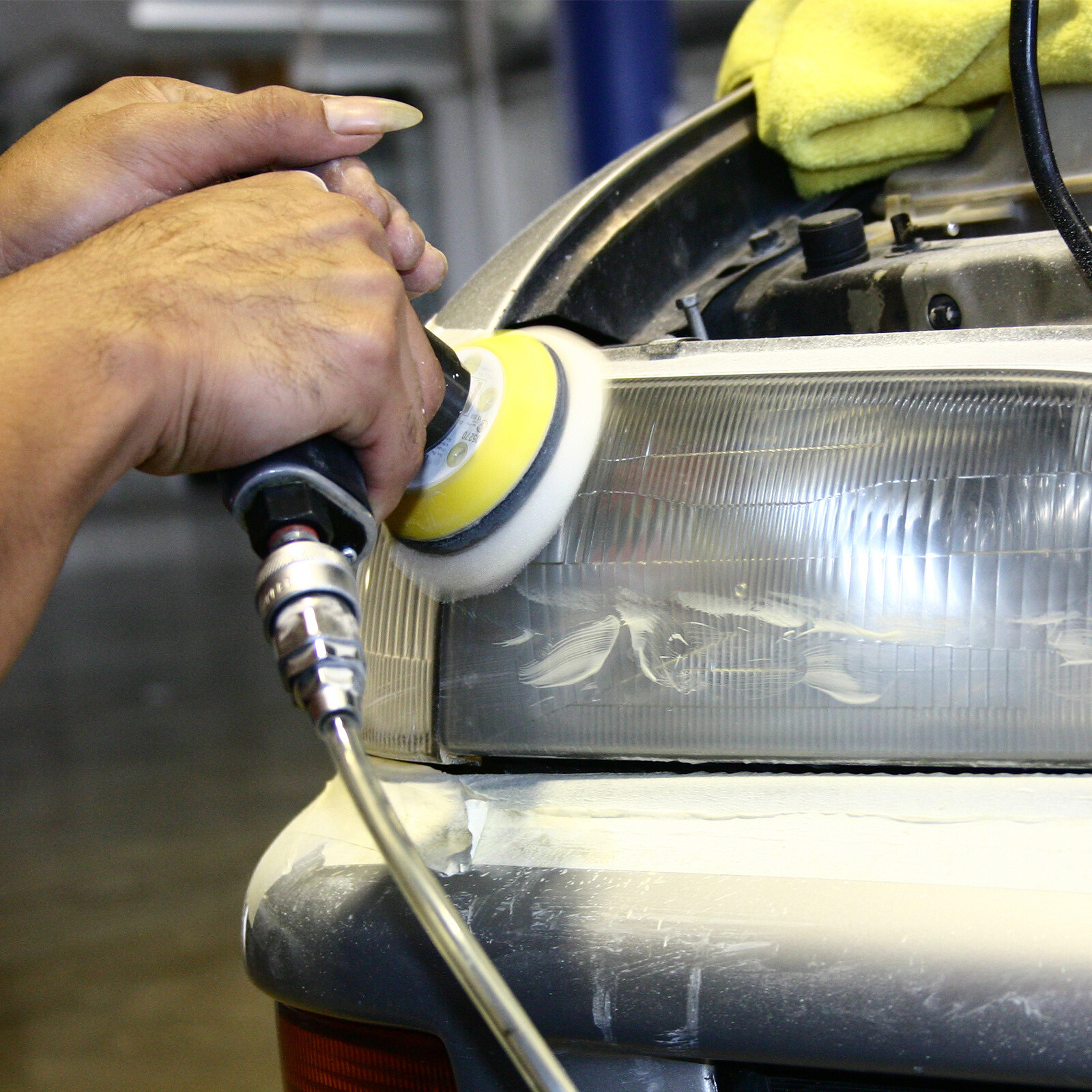 10pcs Wool Buffing Pads 5 inch Polishing Pad Polishing Buffing Pad Hook and Loop