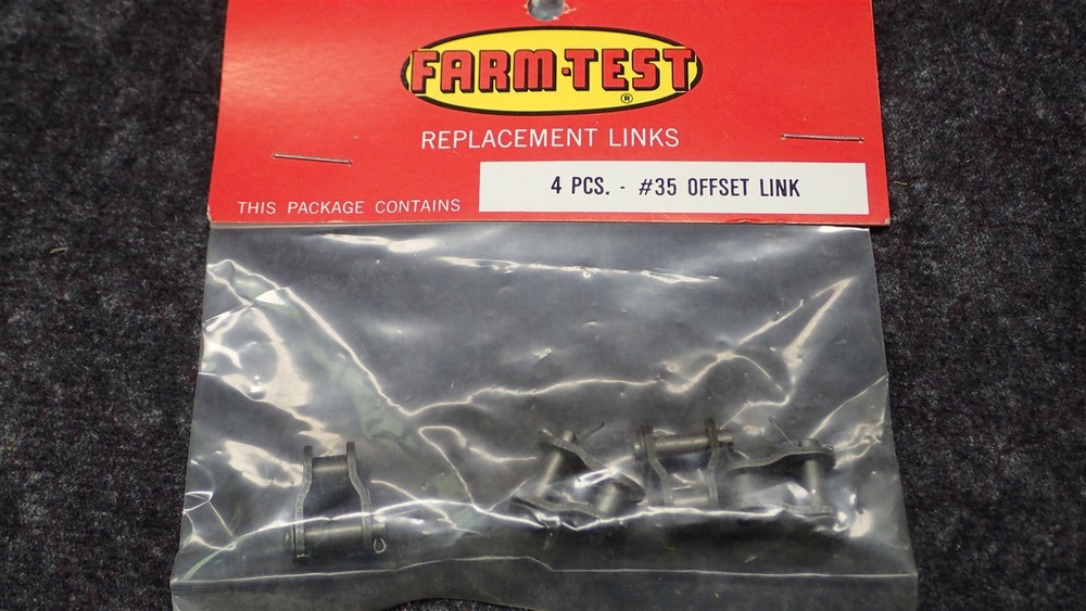 New! (4-pack) FARM-TEST Replacement Links #35 Offset Link