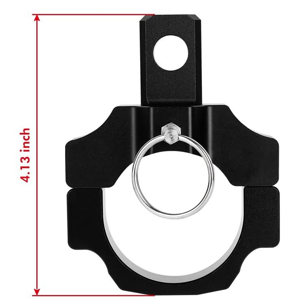 1.8"-1.9" Flagpole Roll Bar Bracket Mount Clamp Whip Light Holder Base UTV ATV