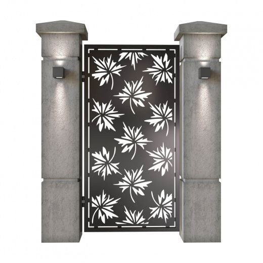 Gorgeous Custom Handcrafted Metal Entry Gate