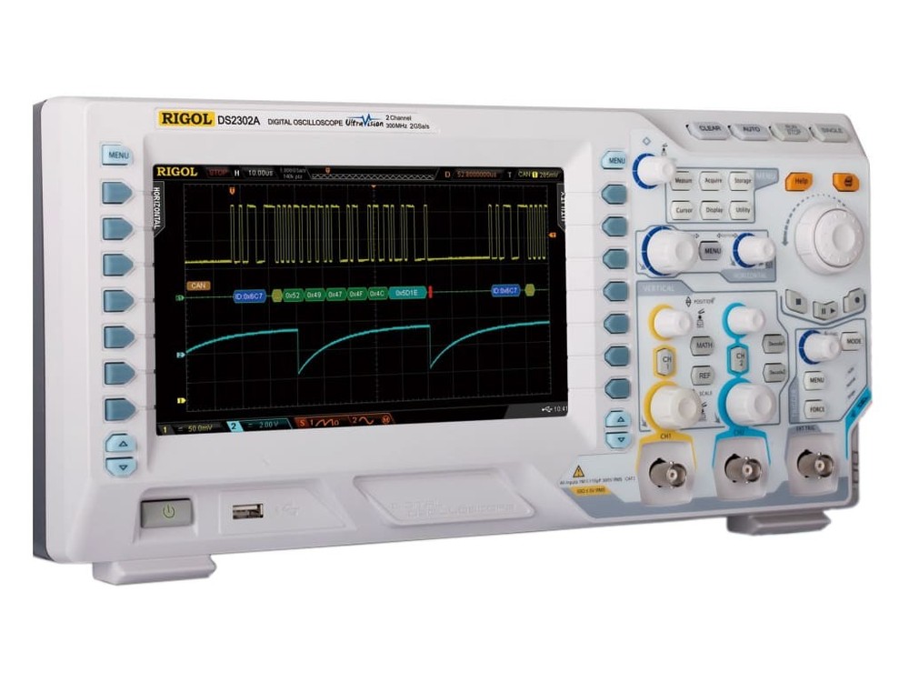 Rigol DS2302A - 300 MHz 2 Channel Digital Oscilloscope