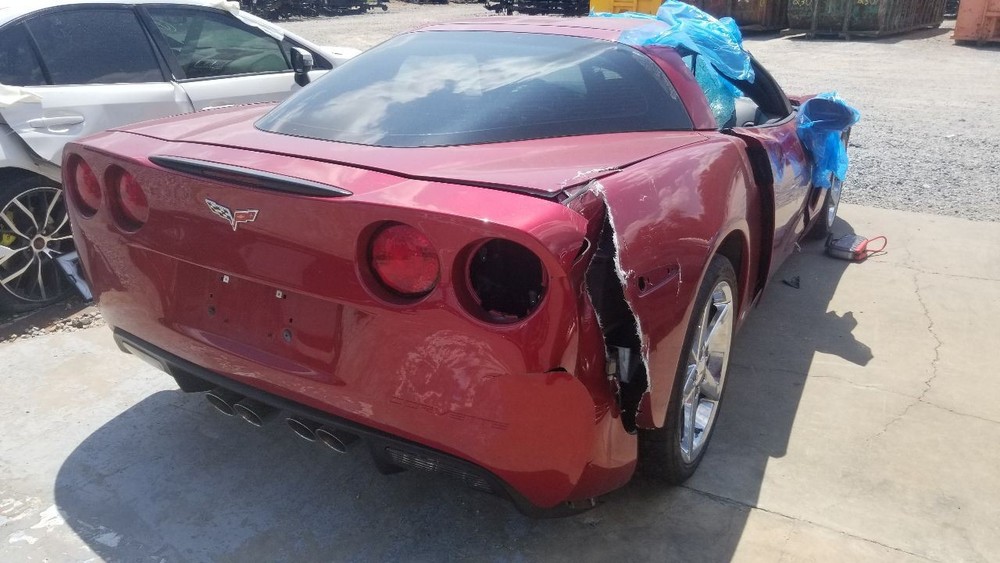 08 CHEVY CORVETTE C6 FRONT LOWER RADIATOR CORE SUPPORT