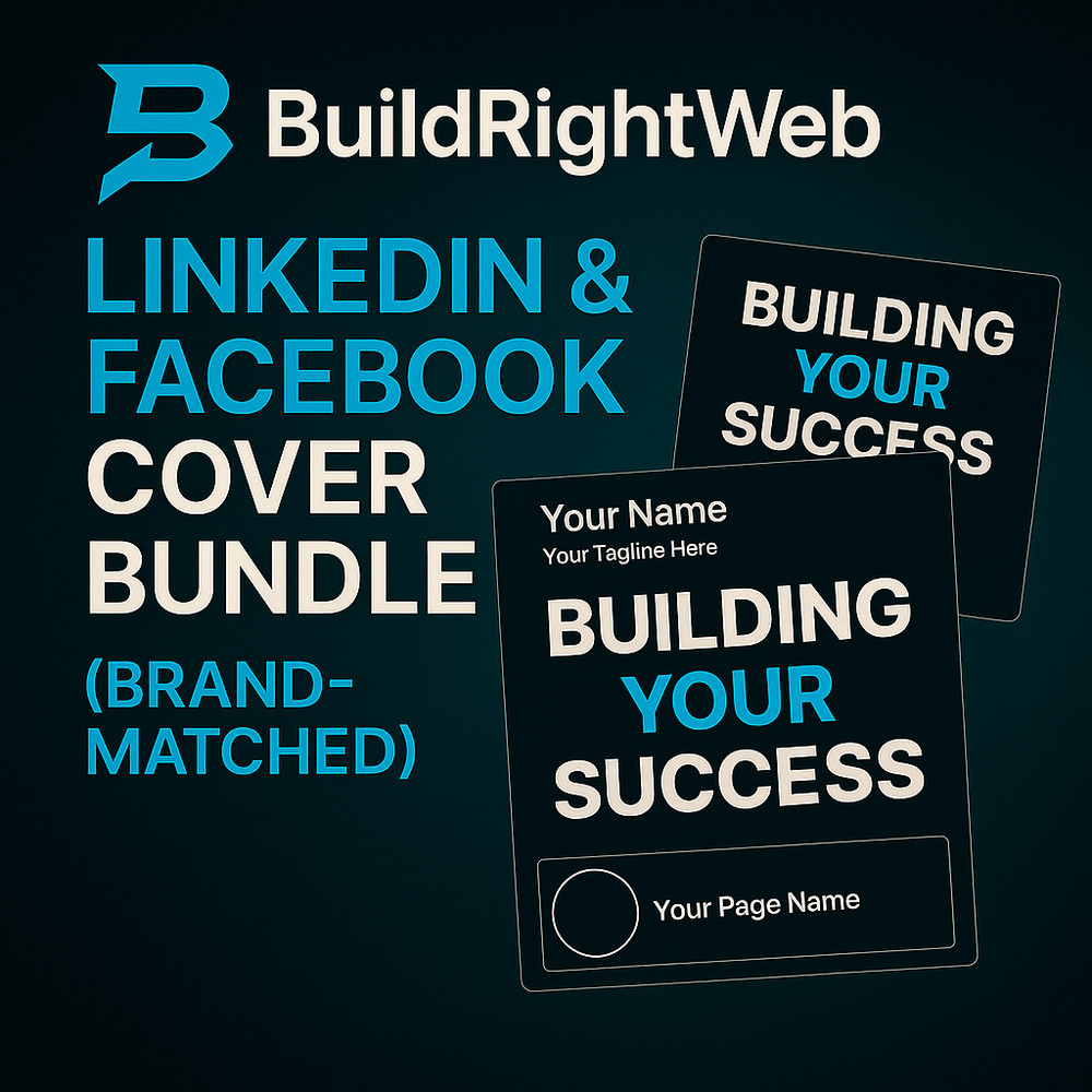 LinkedIn & Facebook Cover Bundle (Brand-Matched)