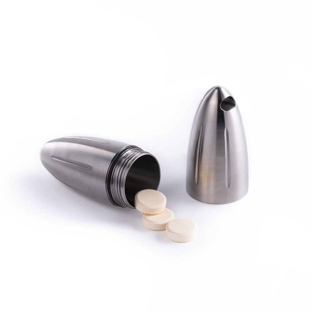 RovyVon Spring Cocoon U7 Titanium Capsule / Pill Holder