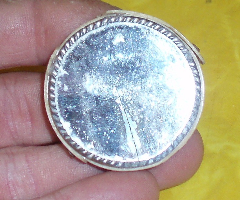 ANTIQUE COMPASS EMERGENCY SIGNAL MIRROR COMPASSES