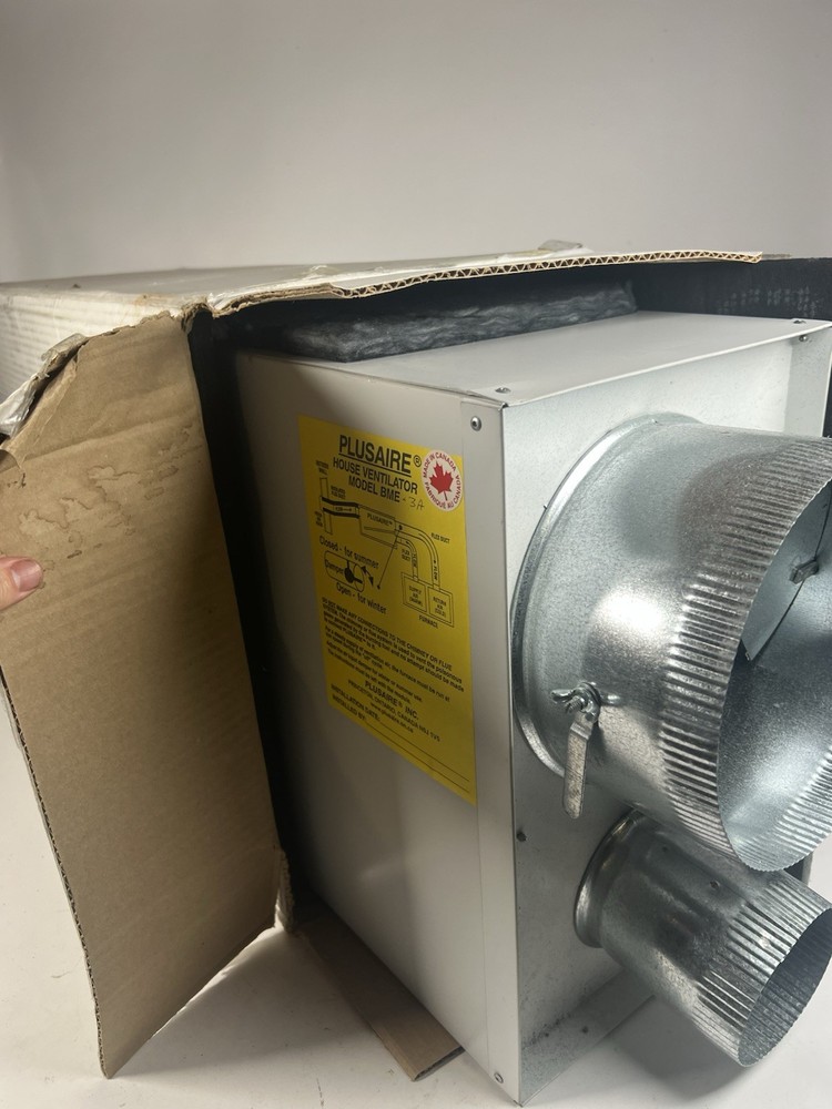 Plusaire BME-3a Residential Ventilation System NOS